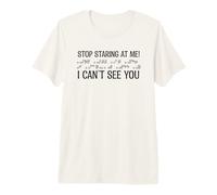 Braille Blind Blindness Awareness Visually Impaired Premium T-Shirt