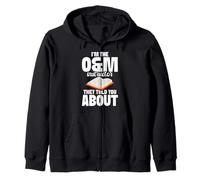 Braille Mobility Instructor Told You O&M Instructor Zip Hoodie