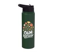 Braille O&M Instructor Orientation & Mobility Instructor Stainless Steel Insulated Water Bottle