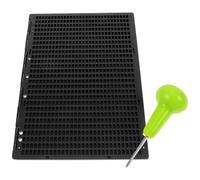 Braille Plastic 30 Black 27 Cells Writing Board Lines