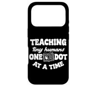 Braille Teacher Blind Awareness Humans One Dot At A Time Case for iPhone 17 Pro