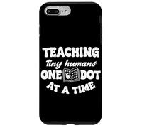 Braille Teacher Blind Awareness Humans One Dot At A Time Case for iPhone 7 Plus/8 Plus