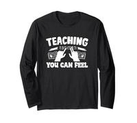 Braille Teacher Blind Awareness Teaching You Can Feel Long Sleeve T-Shirt