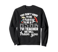 Braille Teacher Special Ed Squad Open Mind TVI Teacher Sweatshirt