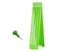 Braille Writing Tool, Slates and 4 Lines 28 Cells Fingerboards, Learning Tool Easy to Clean Writing Board