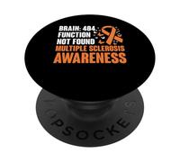 Brain 404 Function Not Found MS Multiple Sclerosis PopSockets Adhesive PopGrip
