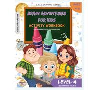 Brain Adventures for Kids: Activity Workbook for Ages 6-8: Logic and Thinking Games, Mazes, Puzzles, and Skill-Building Activities for Preschool and Kindergarten