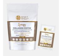Brain and Brawn Collagen Coffee (7 x 15g Sachet) - Arabica Coffee, Hydrolyzed Collagen Peptides