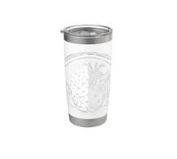 Brain and Heart Music Lovers Stainless Steel Insulated Tumbler