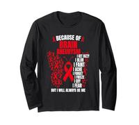 Brain Aneurysm Awareness Survivor Long Sleeve T-Shirt