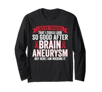 Brain Aneurysm Awareness Survivor Long Sleeve T-Shirt
