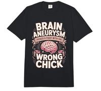 Brain Aneurysm Picked A Fight with The Wrong Chick Comfort Colors Adult Heavyweight T-Shirt