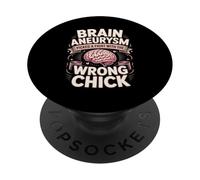 Brain Aneurysm Picked A Fight With The Wrong Chick PopSockets Adhesive PopGrip
