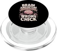 Brain Aneurysm Picked A Fight With The Wrong Chick PopSockets PopGrip for MagSafe