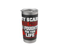 Brain Aneurysm Warrior Stainless Steel Insulated Tumbler