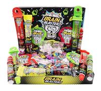 Brain Blasterz Sour Sweets Gift Box - 27 Pc American Candy Hamper, Vegan