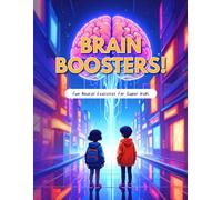 Brain Boosters Activity Book: Fun Hand Coordination & Focus Exercises for Kids and Adults: Improve Memory, Concentration, and Motor Skills with Engaging Brain Training Games
