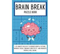 Brain Break Puzzle Book: Brain Breaks For Adults, Brain Break Ideas, Brain Break for ADHD, Puzzle Books, Work Break