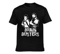 Brain Busters Retro Legends of Wrestling Tag Team T Shirt Size XXL Black