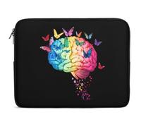 Brain Butterfly Laptop Case Sleeve Bag 12inch Durable Shockproof Protective Computer Carrying Cover Briefcase