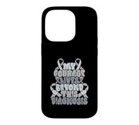Brain Cancer Awareness Brain Tumor Case for iPhone 14 Pro
