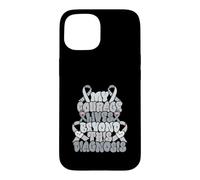 Brain Cancer Awareness Brain Tumor Case for iPhone 15