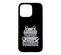 Brain Cancer Awareness Brain Tumor Case for iPhone 15 Pro Max