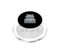 Brain Cancer Awareness Brain Tumor PopSockets PopGrip for MagSafe