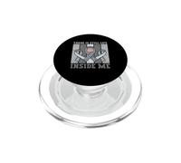 Brain Cancer Awareness Brain Tumor PopSockets PopGrip for MagSafe