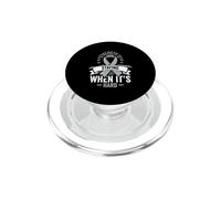 Brain Cancer Awareness Brain Tumor PopSockets PopGrip for MagSafe