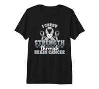 Brain Cancer Awareness Brain Tumor Premium T-Shirt