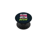 Brain Cancer Awareness Fight Brain Tumor PopSockets Adhesive PopGrip