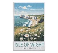 Brain Childrens,Isle of Wight ,Adults 1000 Piece Jigsaw Puzzle- Christmas,52x38,paper puzzle ,AA-785