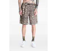 Brain Dead all-over print shorts - Neutrals S-M-L-XL
