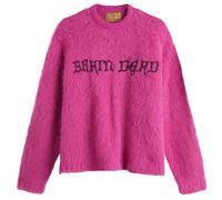 Brain Dead Men's Boxy Knit Jumper Fuchsia