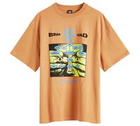 Brain Dead Men's Information Age Occultism T-Shirt Cumin
