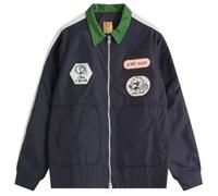 Brain Dead Men's Meltdown Racing Jacket Navy