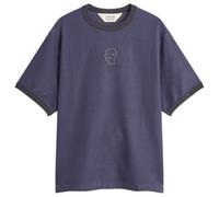 Brain Dead Men's Slubby Ringer T-Shirt Navy