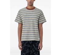 Brain Dead striped crew-neck T-shirt - Neutrals S-M-L-XL