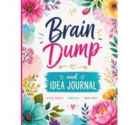 Brain Dump & Idea Journal: A Guided Notebook to Clear Your Mind, Capture Brilliant Ideas, Organize Your Thoughts, Boost Creativity, and Increase Productivity
