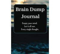 Brain Dump Journal Empty your mind. Let it all out. Every single thought.: Blank Brain Dump Notebook | Daily Thought Organizer to Boost Mental Wellness