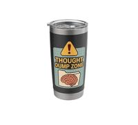 Brain Dump Mental Clarity Journaling Productivity Focus Stainless Steel Insulated Tumbler