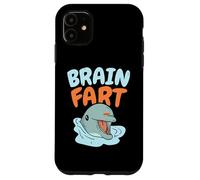 Brain Fart Sea Creature Animal Marine Biology Dolphin Case for iPhone 11