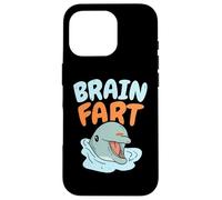 Brain Fart Sea Creature Animal Marine Biology Dolphin Case for iPhone 16 Pro
