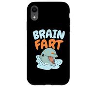 Brain Fart Sea Creature Animal Marine Biology Dolphin Case for iPhone XR
