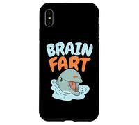 Brain Fart Sea Creature Animal Marine Biology Dolphin Case for iPhone XS Max