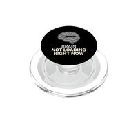 Brain Fog Awareness Invisible Illness Mental Fatigue PopSockets PopGrip for MagSafe