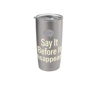 Brain Fog Awareness Invisible Illness Mental Fatigue Stainless Steel Insulated Tumbler