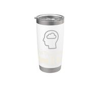 Brain Fog Awareness Invisible Illness Mental Fatigue Stainless Steel Insulated Tumbler