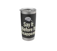 Brain Fog Awareness Invisible Illness Mental Fatigue Stainless Steel Insulated Tumbler